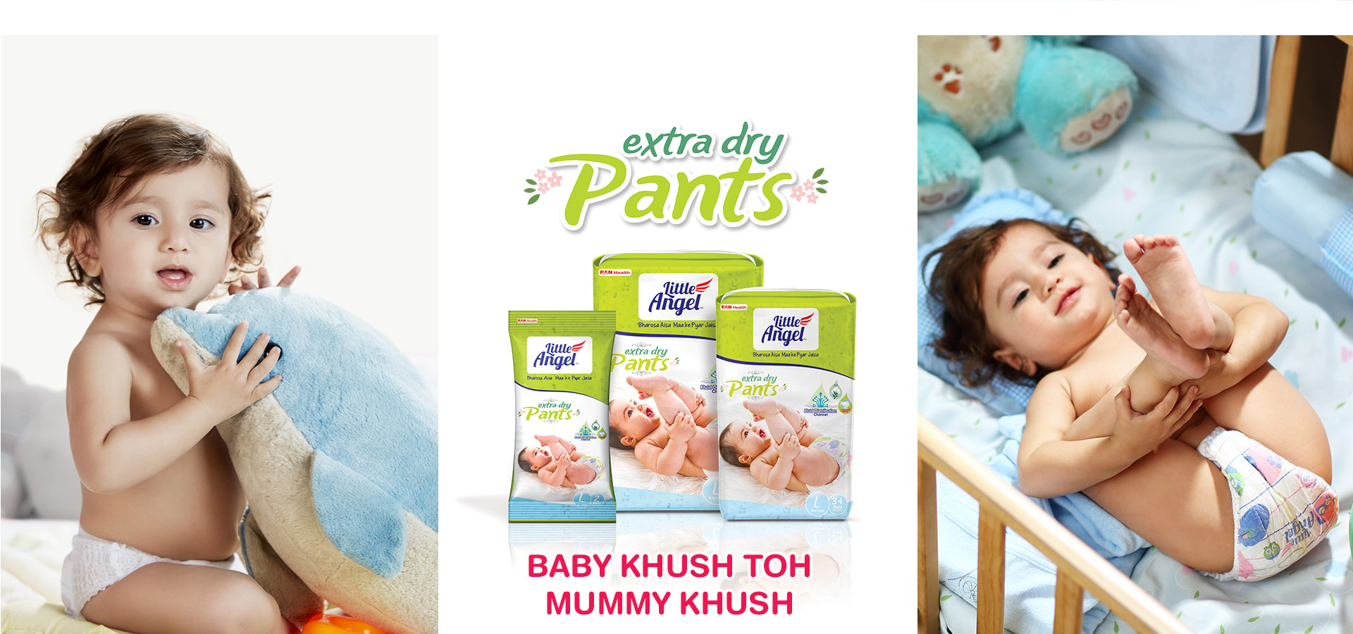Extra Dry Pants from Little Angel - PAN Health, Extra Dry Pants from Little Angel | Baby Diapers Pants from Little Angel